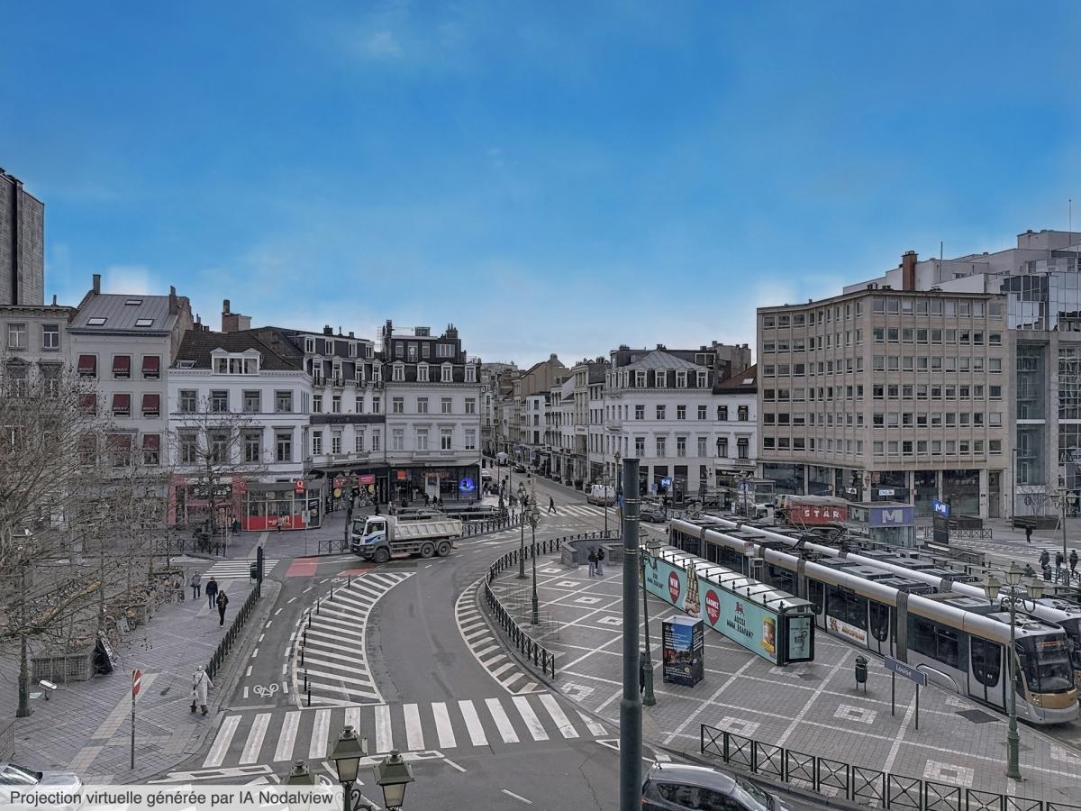 Boulevard Waterloo : Bel appartement meublé de 2 chambres