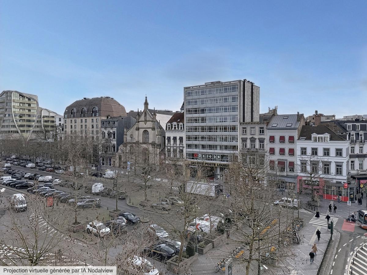 Boulevard Waterloo : Bel appartement meublé de 2 chambres