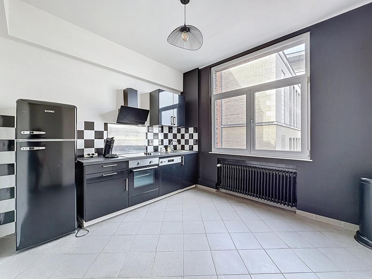 Boulevard Waterloo : Bel appartement meublé de 2 chambres