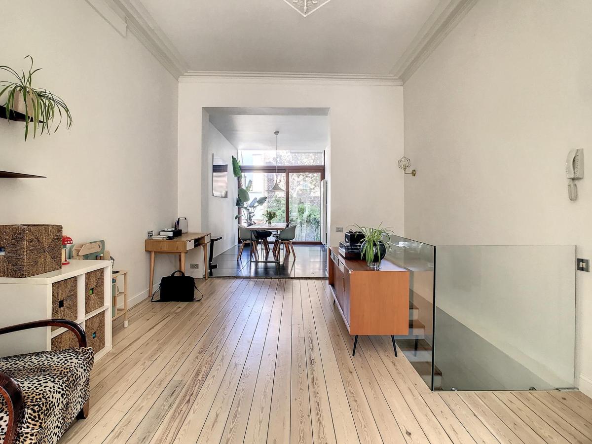 Etangs d'Ixelles : Bel appartement duplex 2 ch et jardin