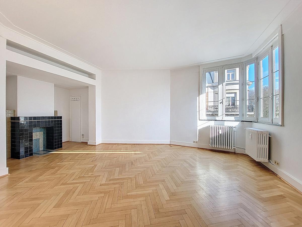 Molière/Brugmann : Magnifique appartement 3 chambres rénové