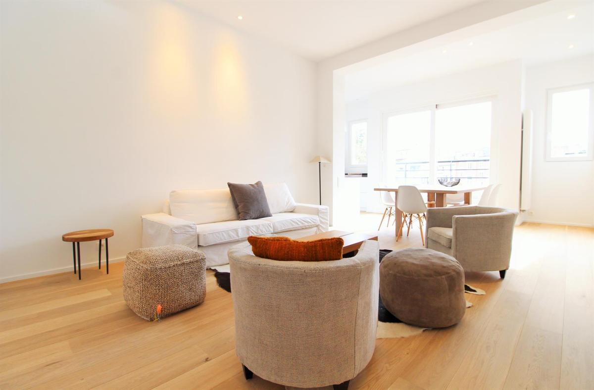 Étangs d'Ixelles : Magnifique duplex moderne 2 chambres + 