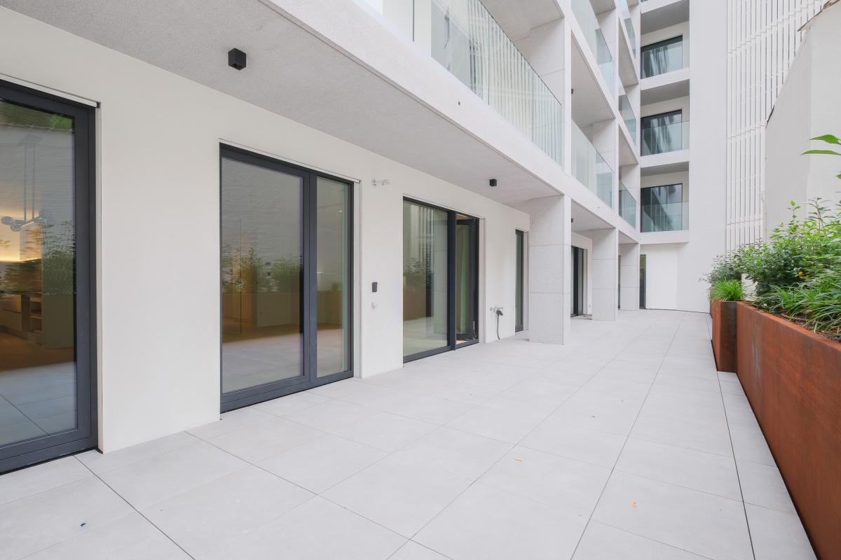 Abbaye de la Cambre : magnifique 2ch 131m², terrasse 22m²