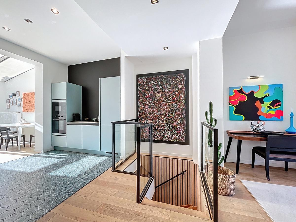 Uccle/Globe - Duplex 2 chambres meublé + terrasse 