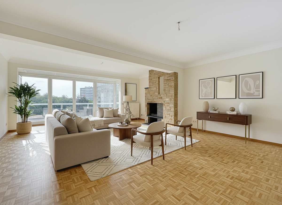 Forest, limite Uccle, lumineux appartement 3ch avec terrasse