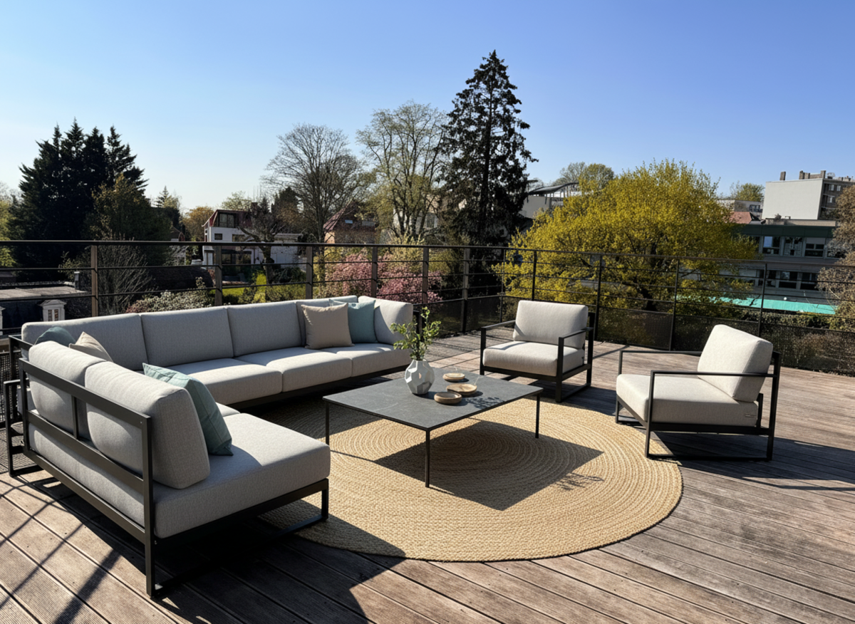 Uccle, Penthouse 2 chambres  avec grande terrasse