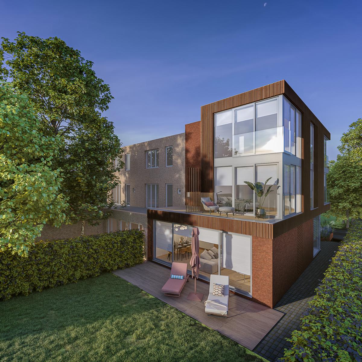 Projet neuf Moensberg appart 2ch 73m² + 2 terrasses