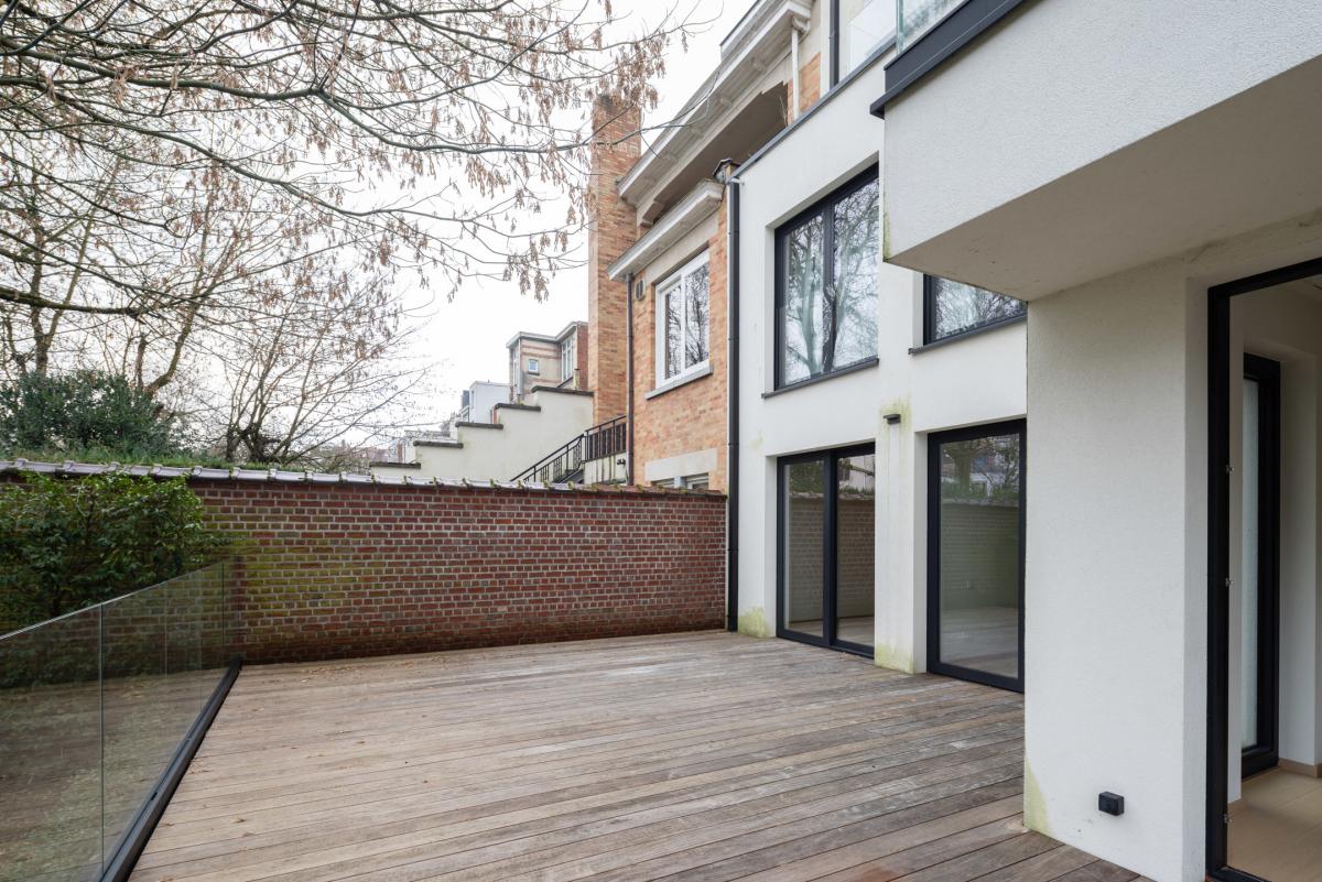 RDC - 2 ch ±139m² + terrasse et jardin au cœur de Brugmann