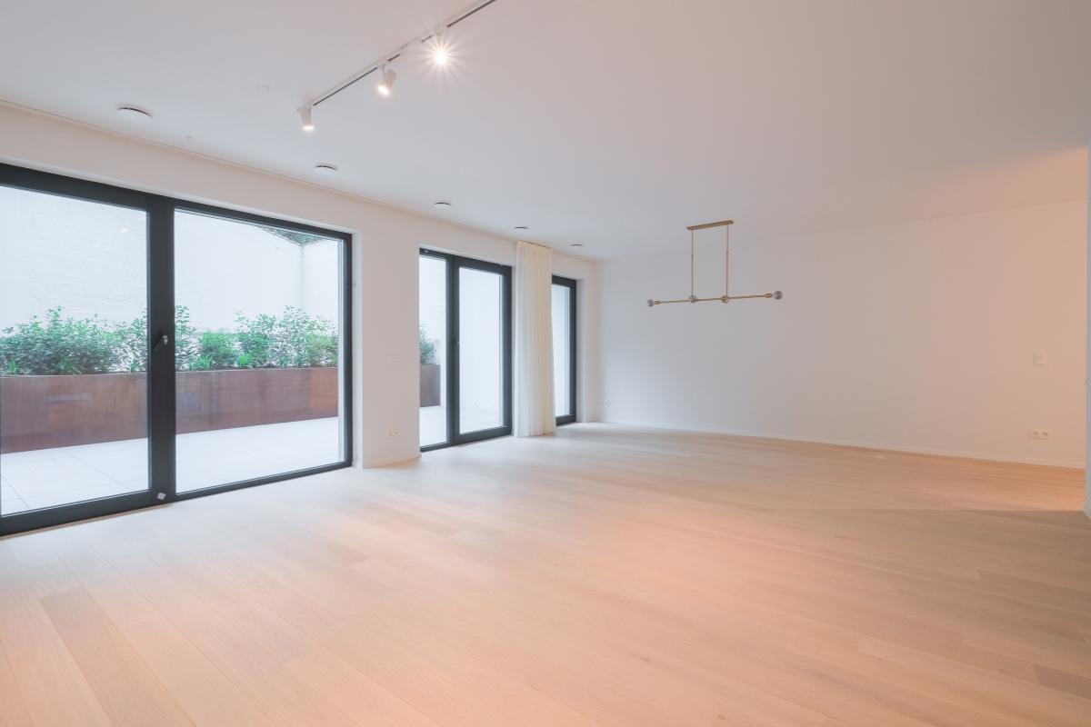 Abbaye de la Cambre : magnifique 2ch 131m², terrasse 22m²