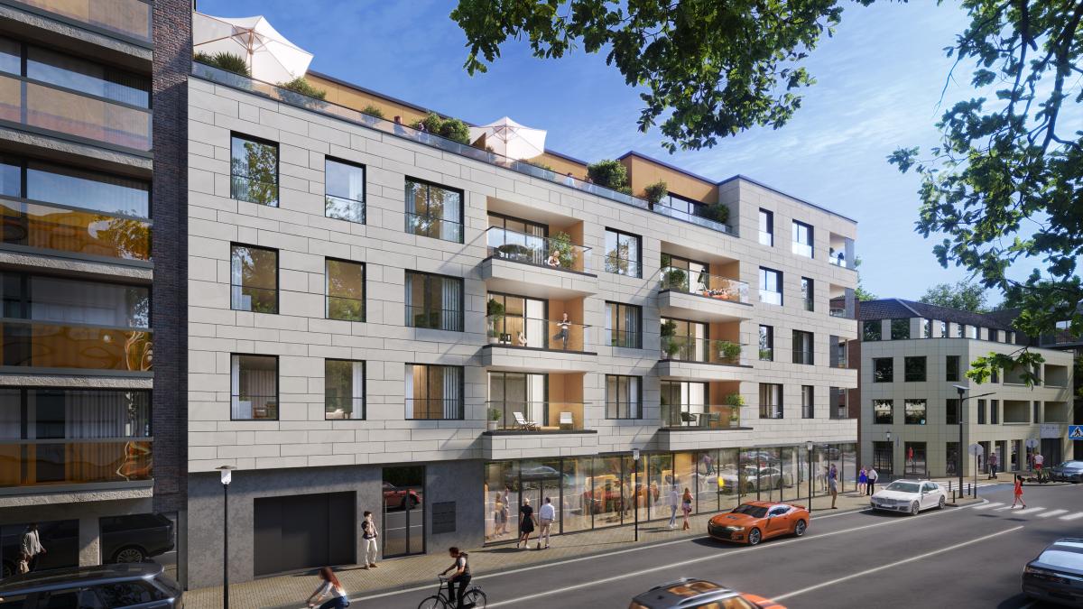 Superbe commerce d'angle de +-180m²,  vendu casco