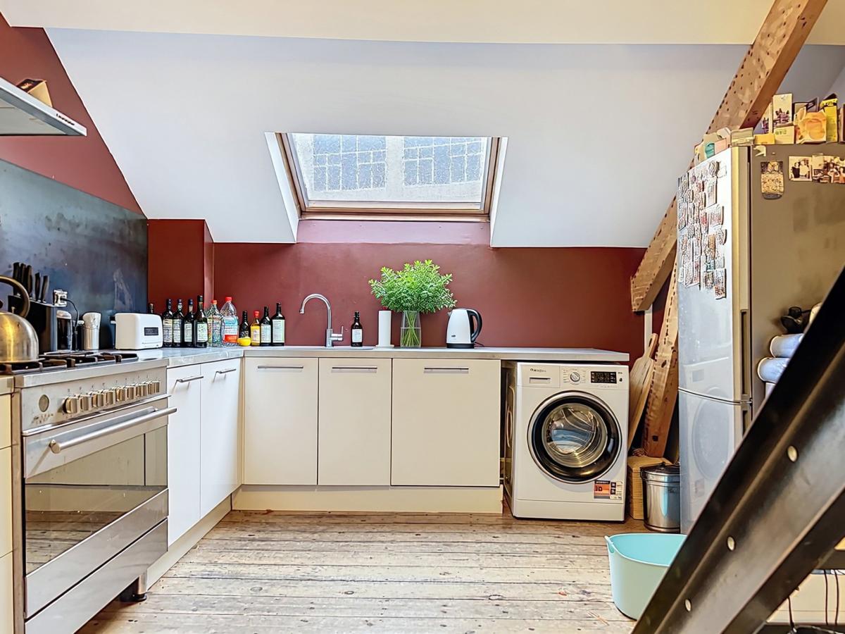 Quartier Européen : Duplex meublé 2 chambres avec terrasse