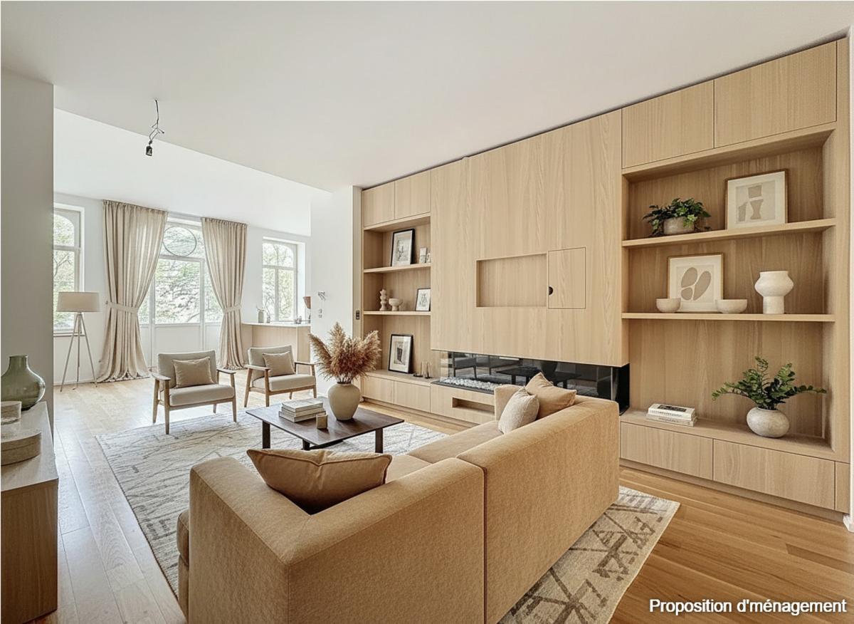 Lepoutre / Pl. Brugmann : Somptueux appartement remis à neuf