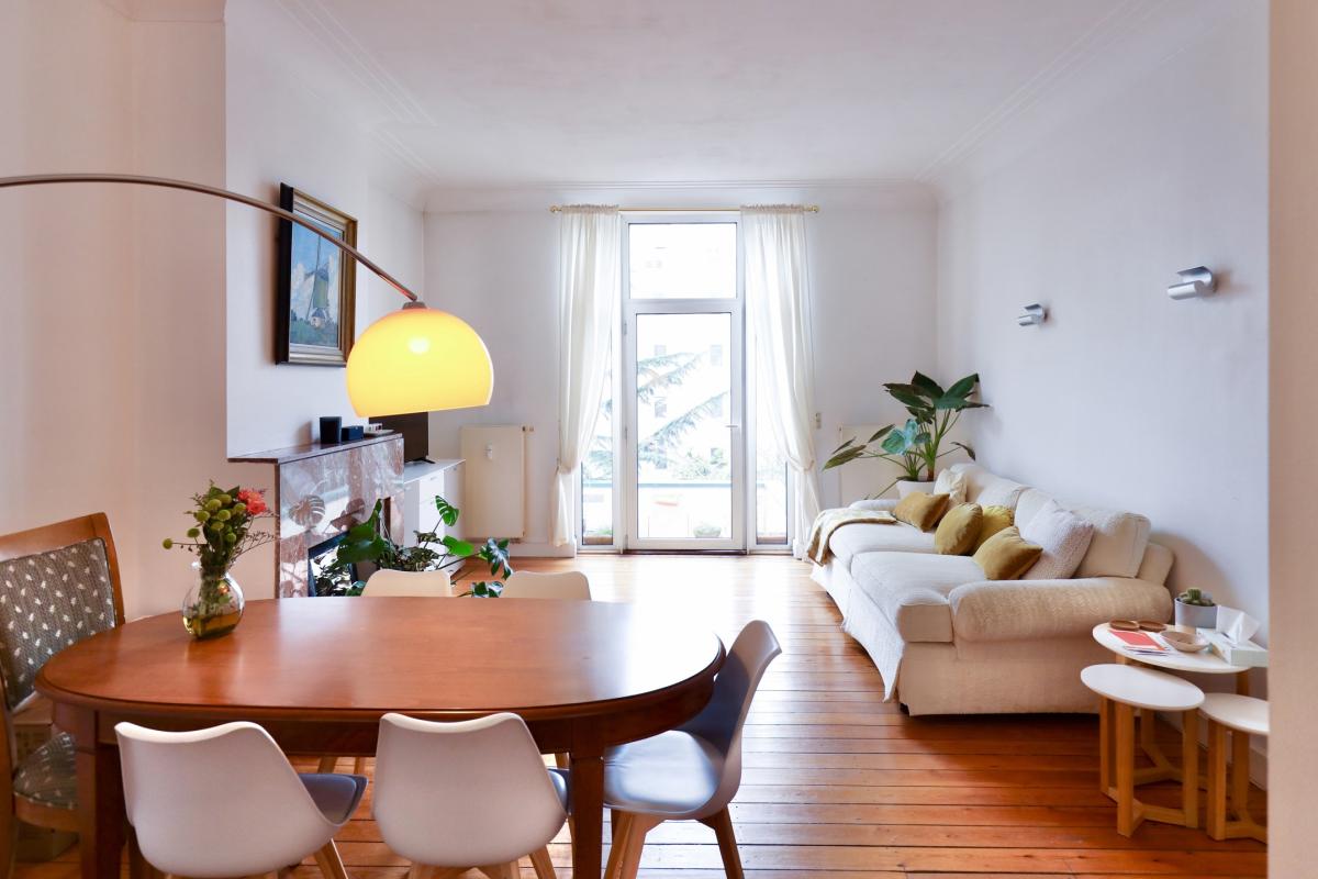 Place Luxembourg: magnifique appartement terrasse S/O 12 m²