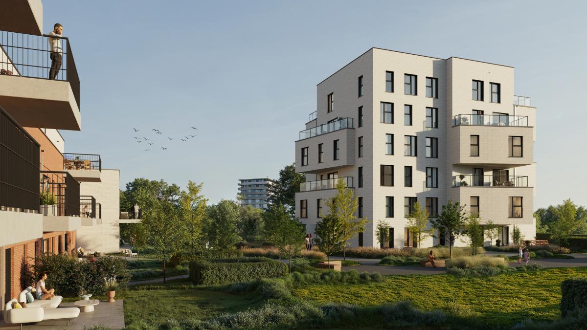 Magnifique appartement de +/- 88 m², 2 ch, terrasse de 19 m²