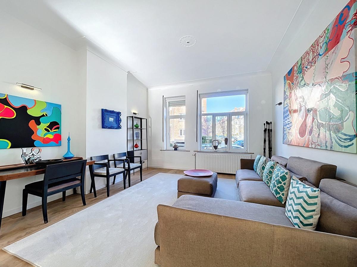 Uccle/Globe - Duplex 2 chambres meublé + terrasse 