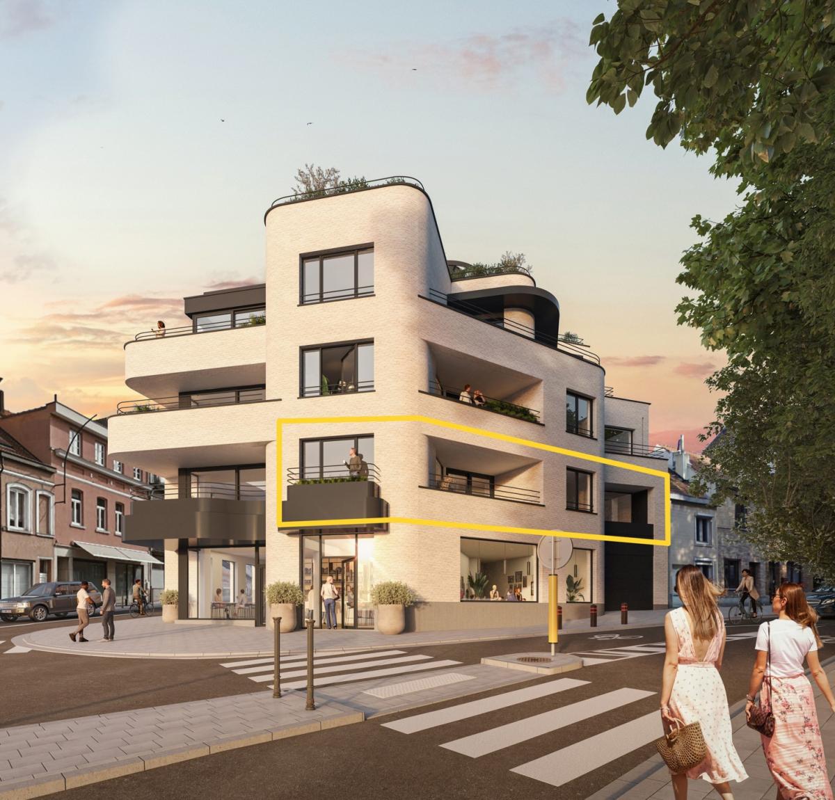 Quartier Rouge cloître, appartement neuf 3ch + terrasses