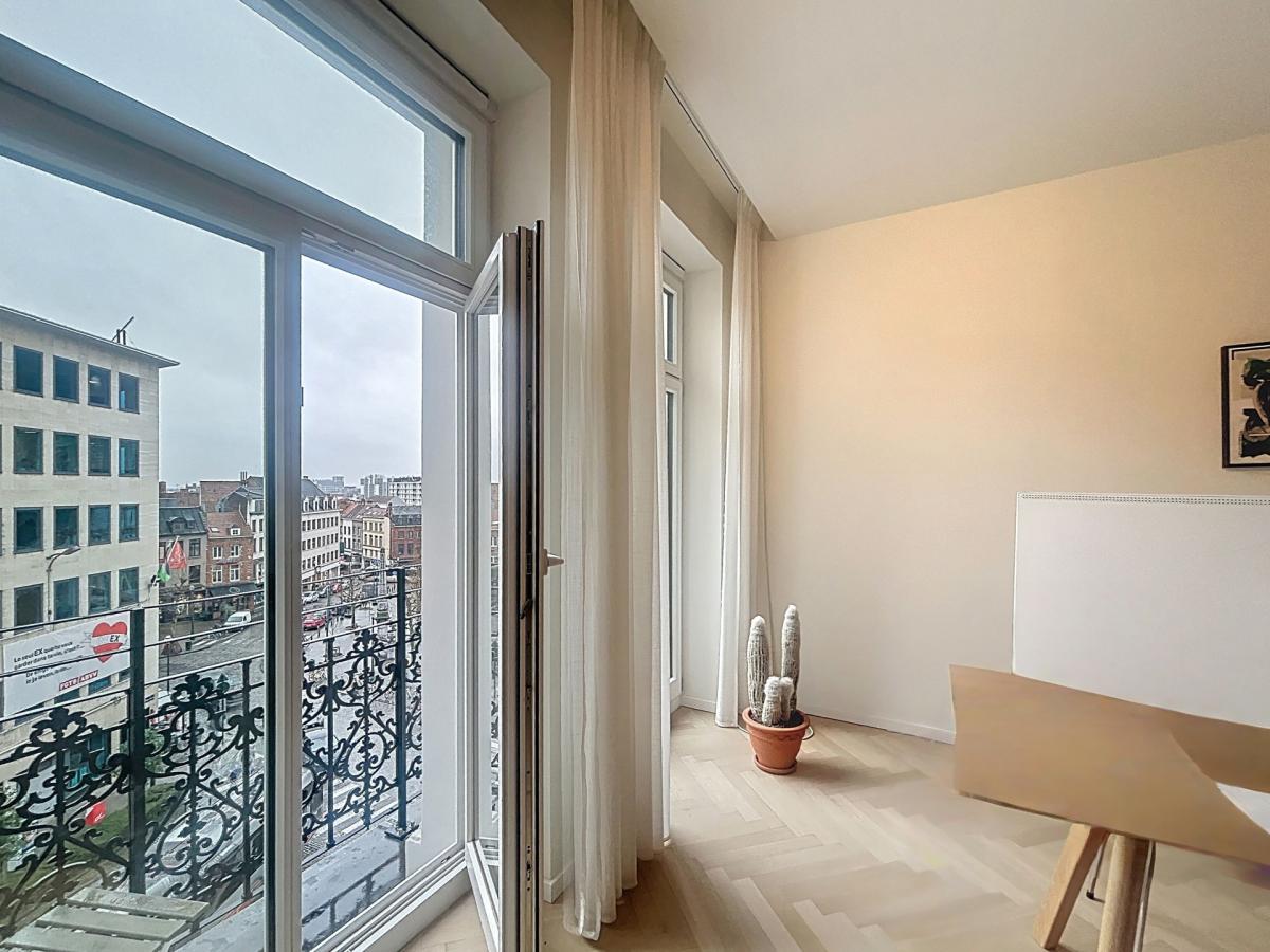 Sablon : Bel appartement meublé 1 ch rénové à neuf