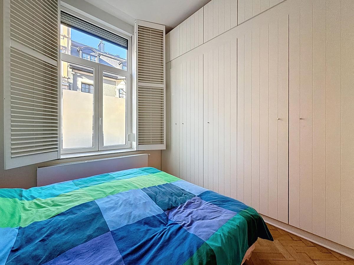 Chatelain : Beau rez-de-chaussée avec jardin !