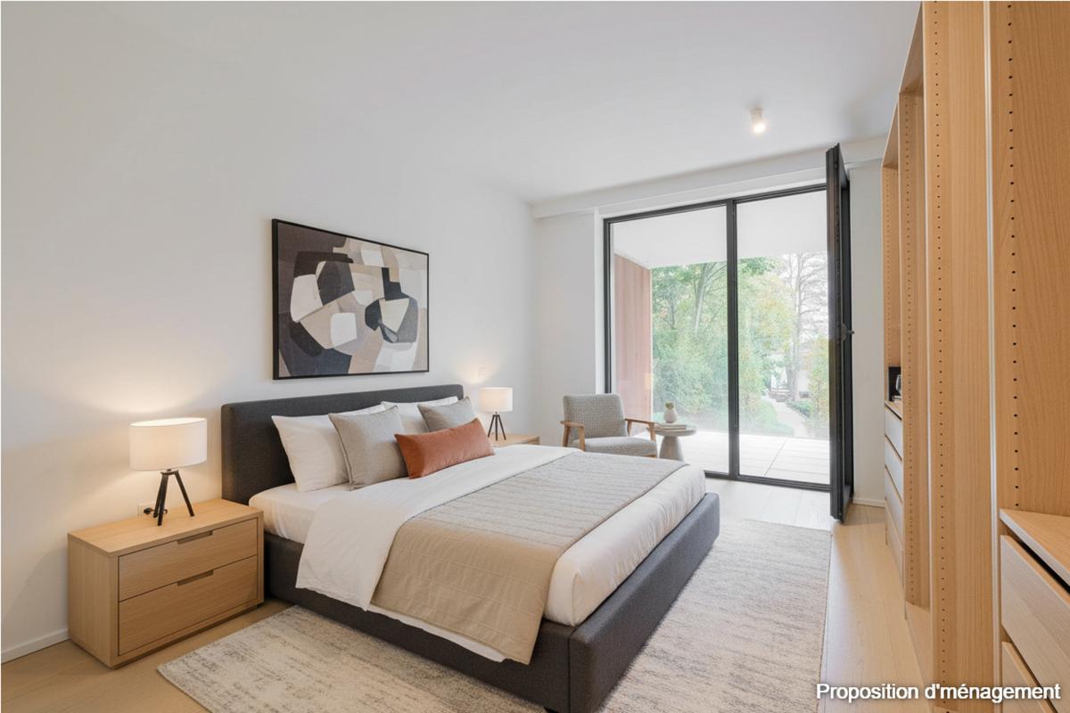 Hamoir: Bel appartement 2 chambres, terrasse