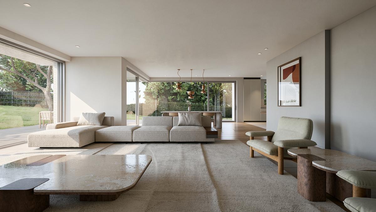 Villa Lobar - Magnifique appt. 3ch. ±226m² de haut standing