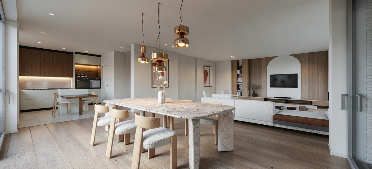 Villa Lobar - Magnifique appt. 3ch. ±227m² de haut standing