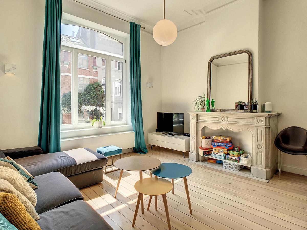 Etangs d'Ixelles : Bel appartement duplex 2 ch et jardin