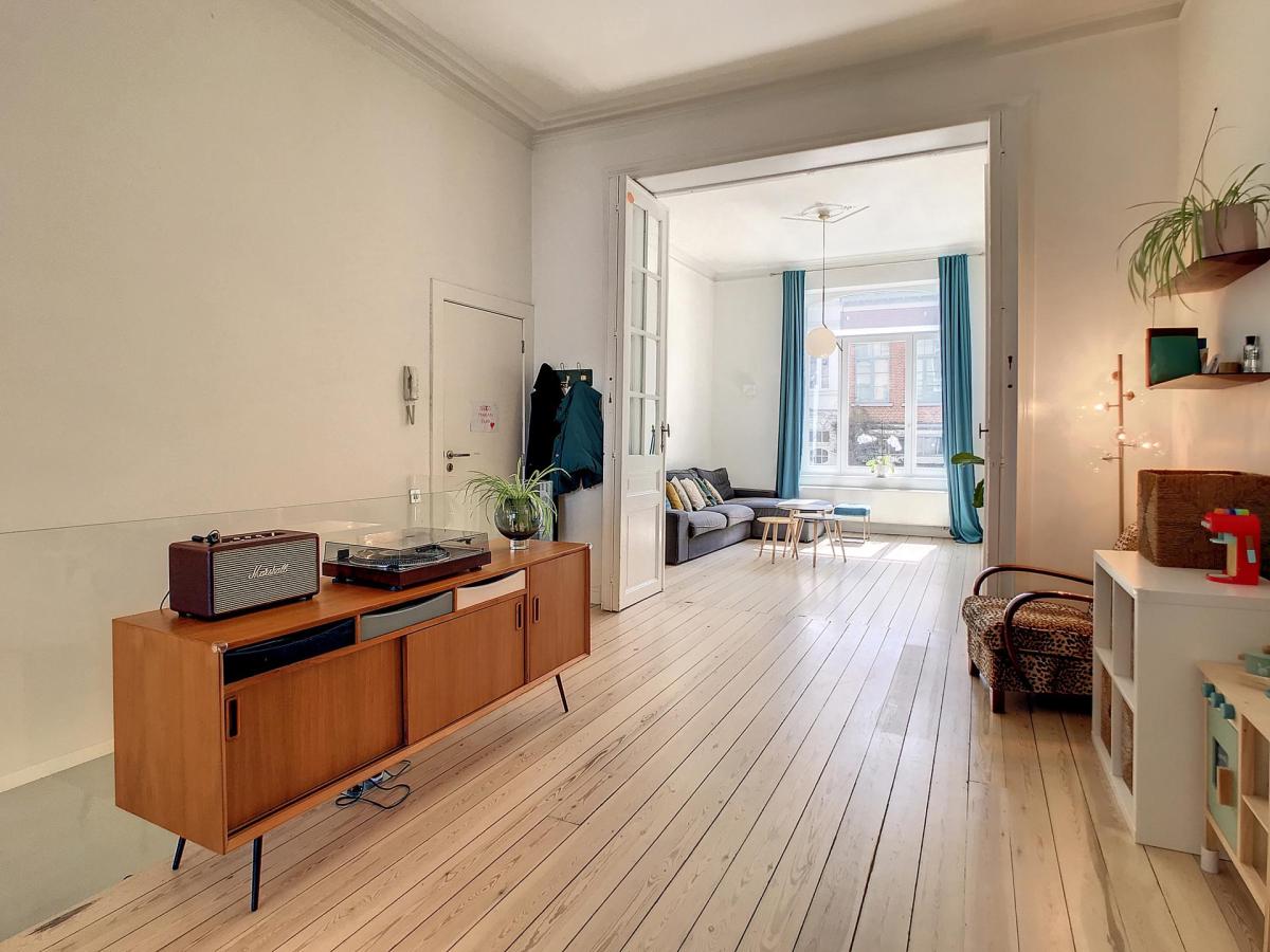 Etangs d'Ixelles : Bel appartement duplex 2 ch et jardin
