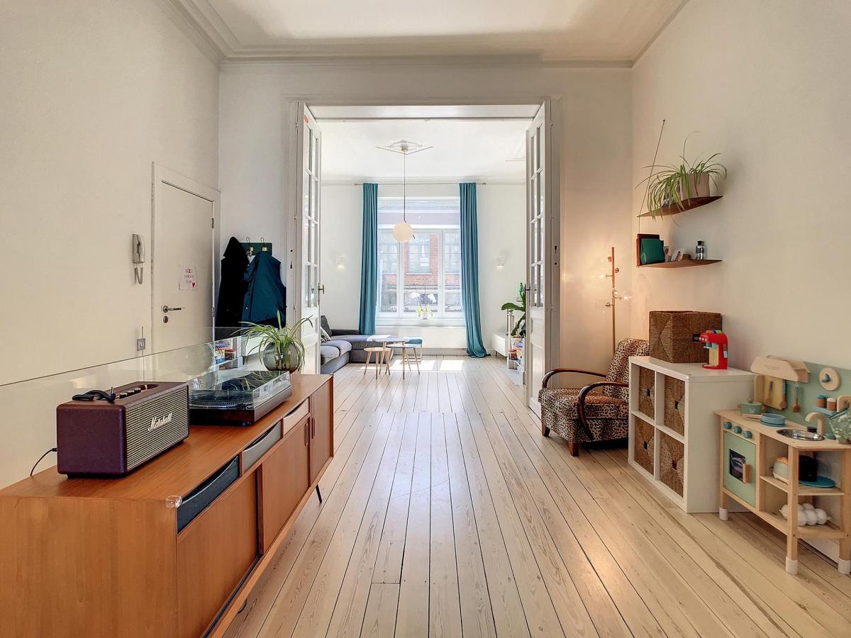 Etangs d'Ixelles : Bel appartement duplex 2 ch et jardin