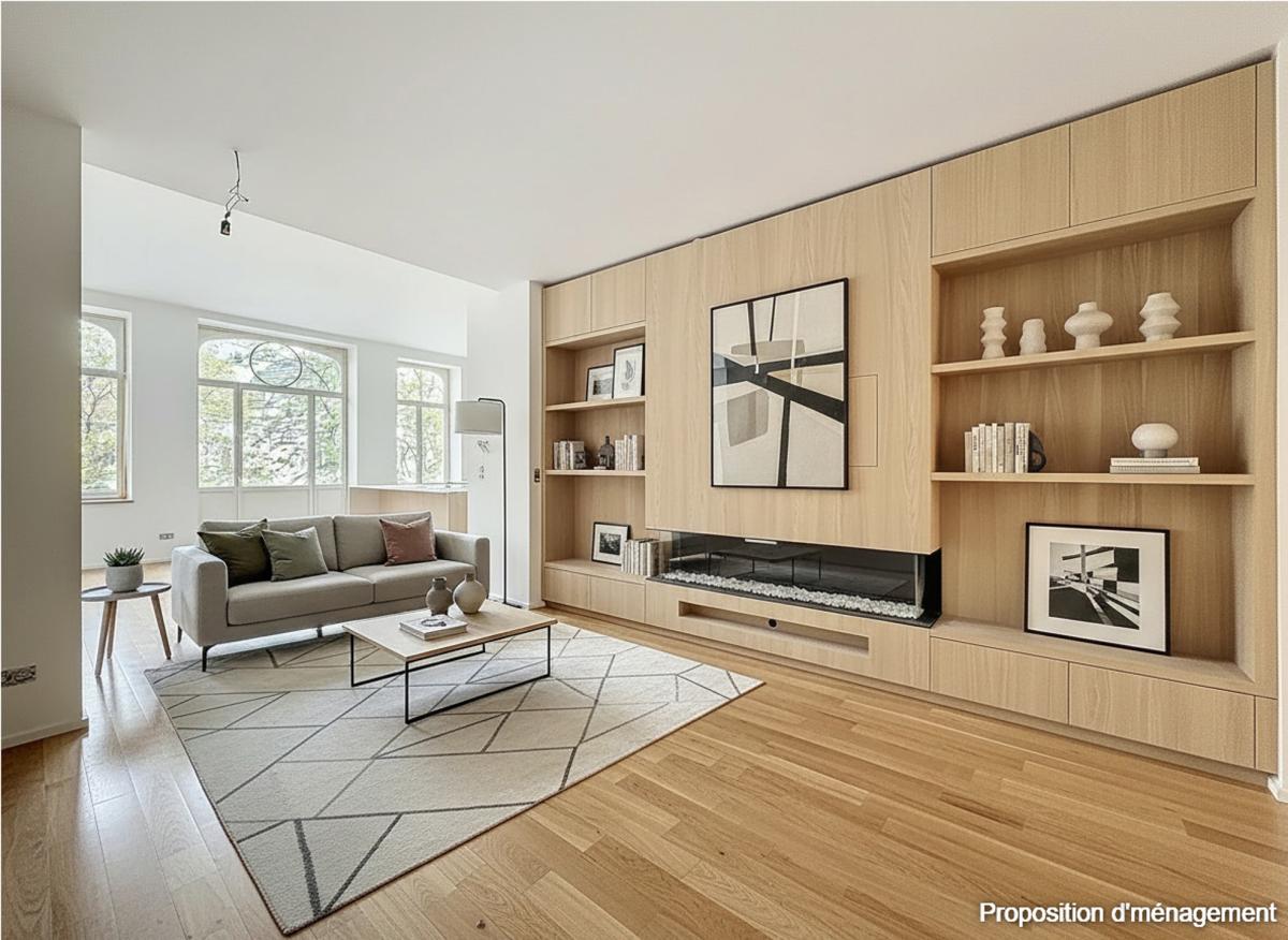 Lepoutre / Pl. Brugmann : Somptueux appartement remis à neuf