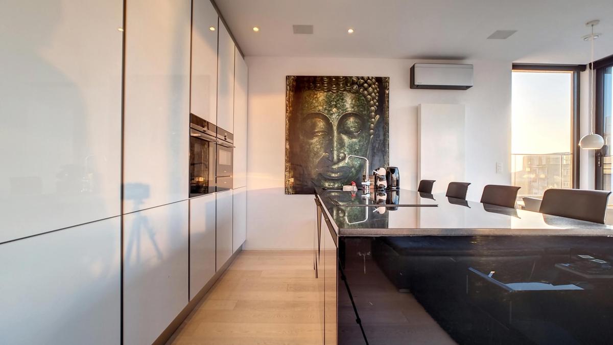 Boulevard de Waterloo : Superbe Penthouse meublé 