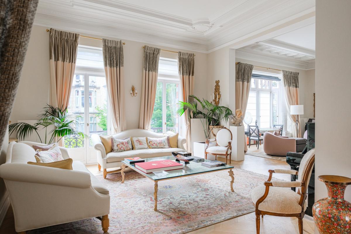 Etangs d'Ixelles, superbe hôtel de Maître,  jardin  garages