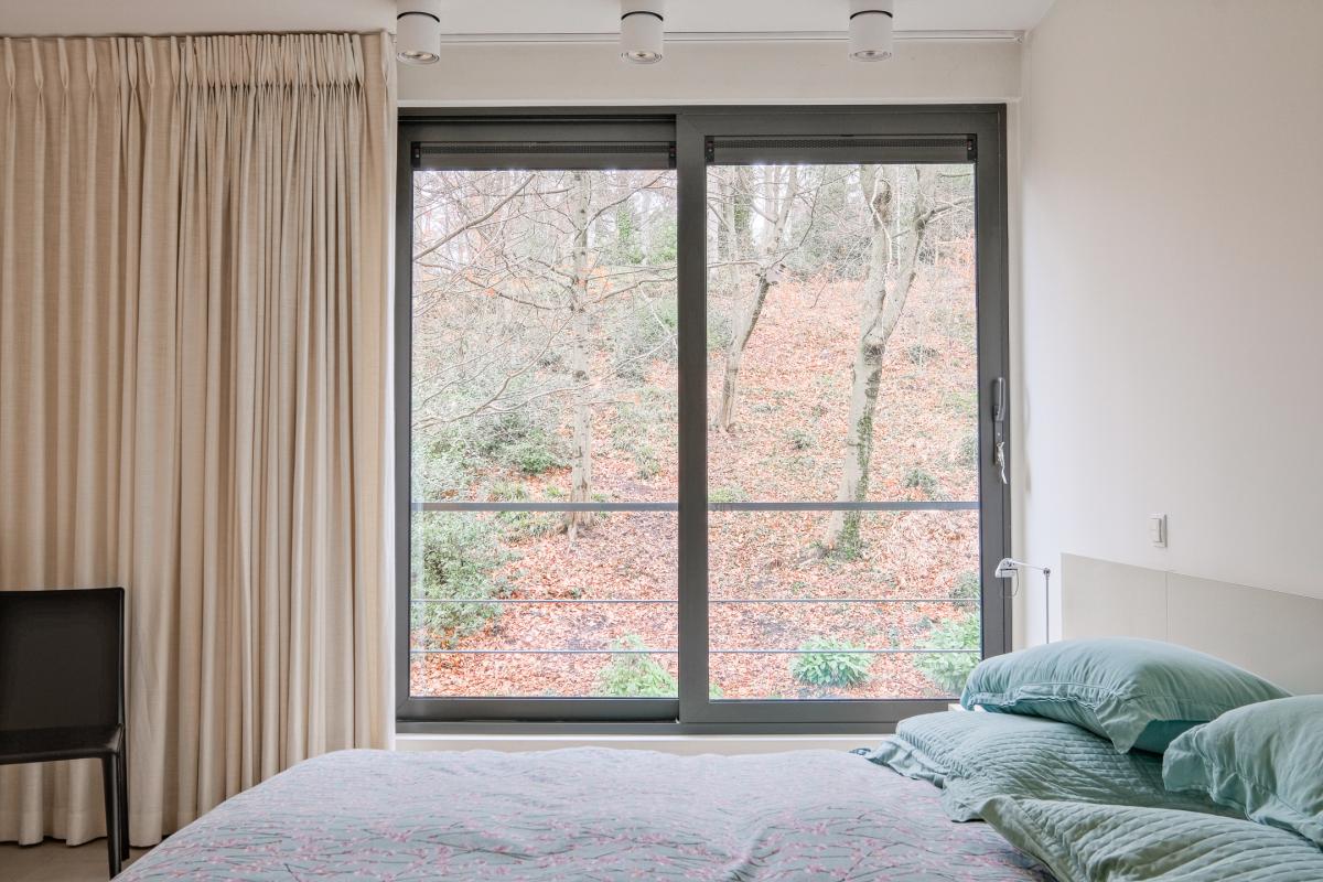 Uccle, superbe appartement dans immeuble Corbiau