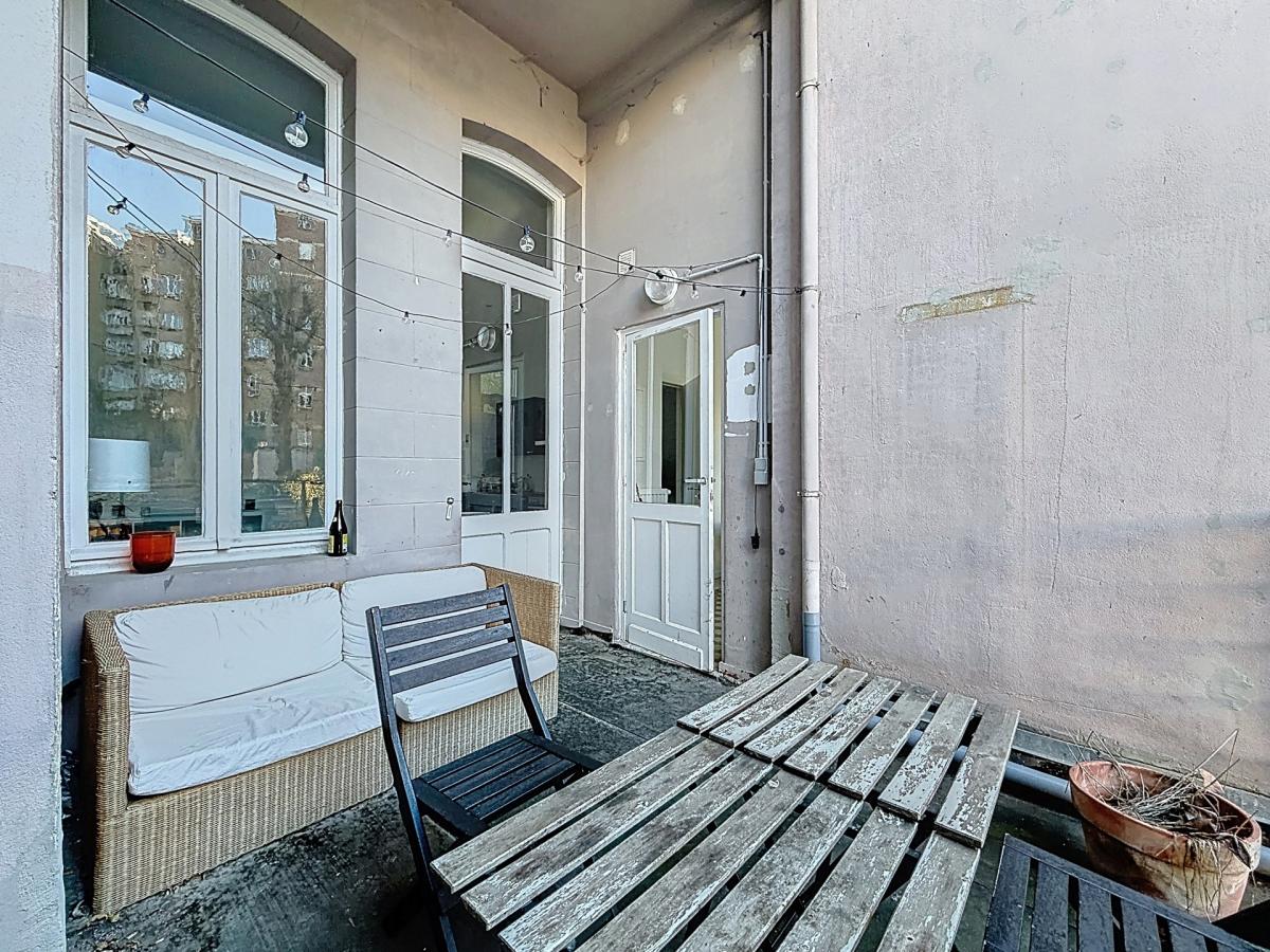 Place Brugmann : Bel appartement 2 chambres + bureau