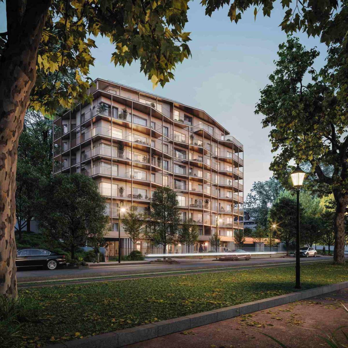 Projet de standing Anthea vue sur le Val Duchesse!