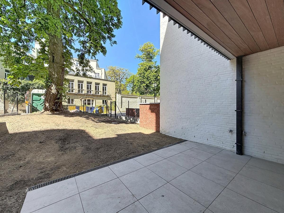Wolvendael / Azande : RDC avec jardin neuf 3 chambres PEB A-