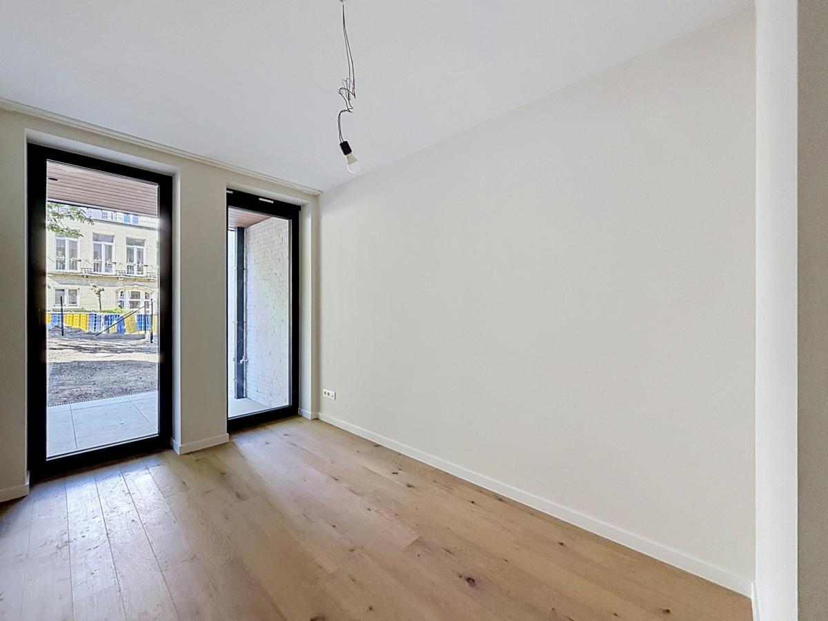 Wolvendael / Azande : RDC avec jardin neuf 3 chambres PEB A-