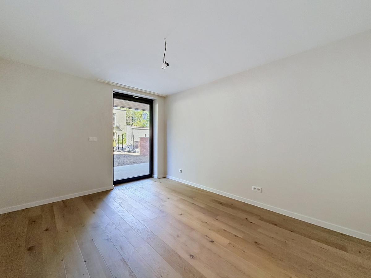 Wolvendael / Azande : RDC avec jardin neuf 3 chambres PEB A-