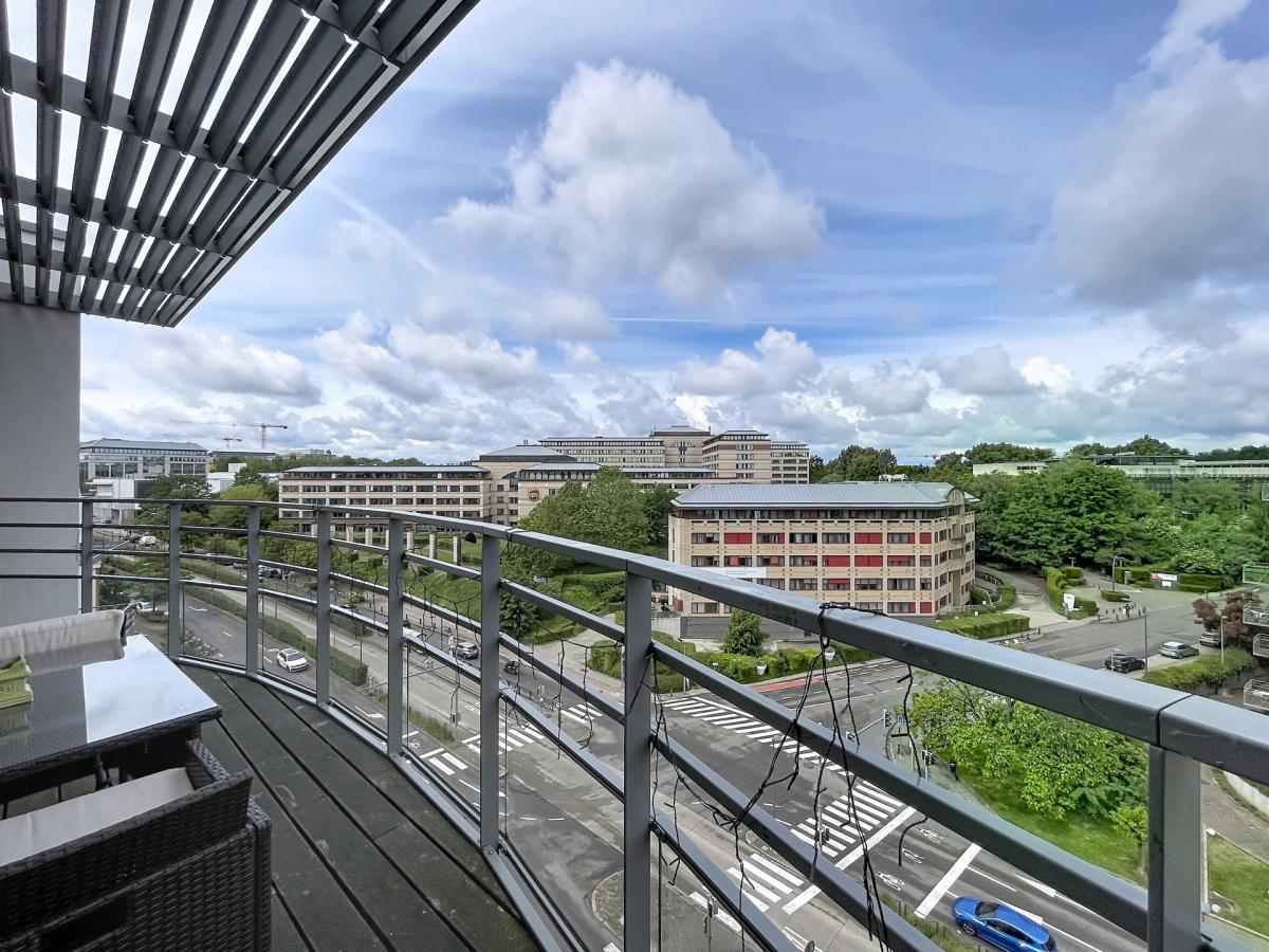 Marcel Thiry : magnifique appartement 2 chambres + terrasse