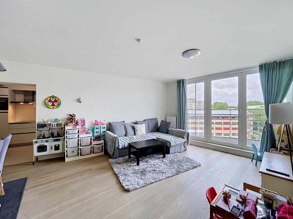 Marcel Thiry : magnifique appartement 2 chambres + terrasse