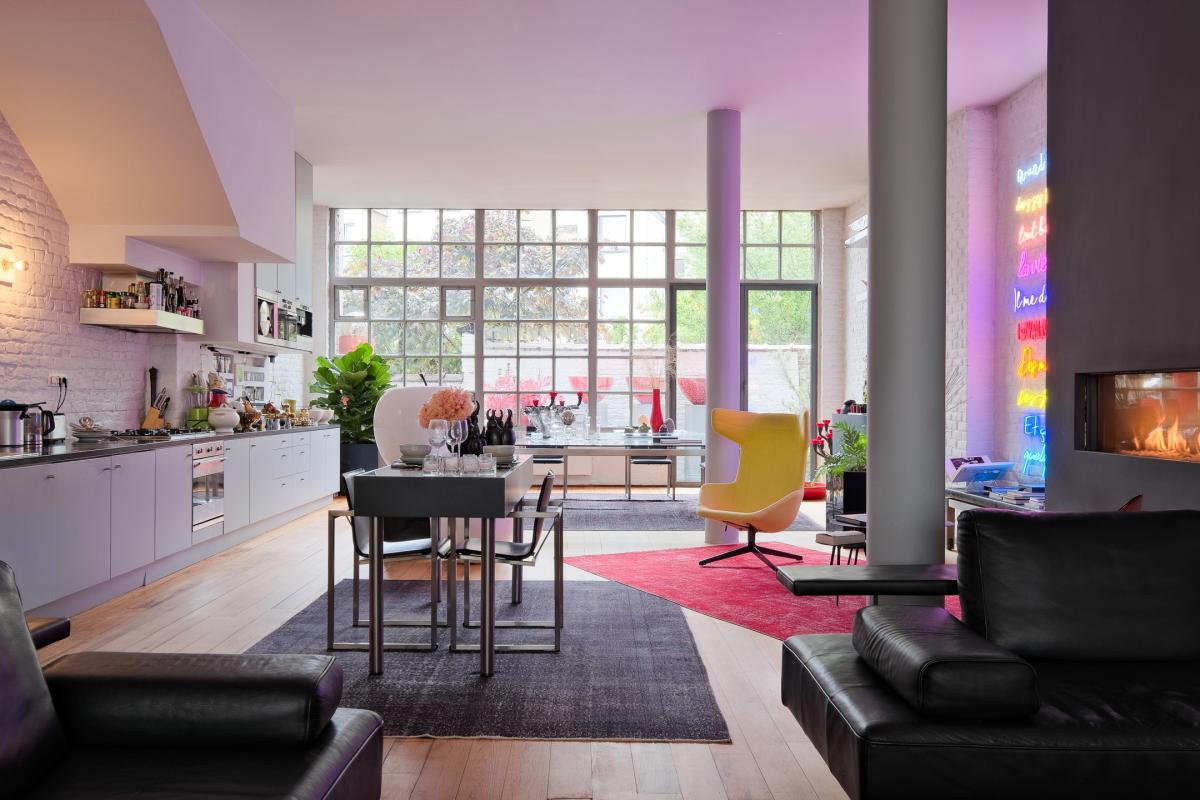 Magnifique loft meublé, 2 grandes terrasses et parking
