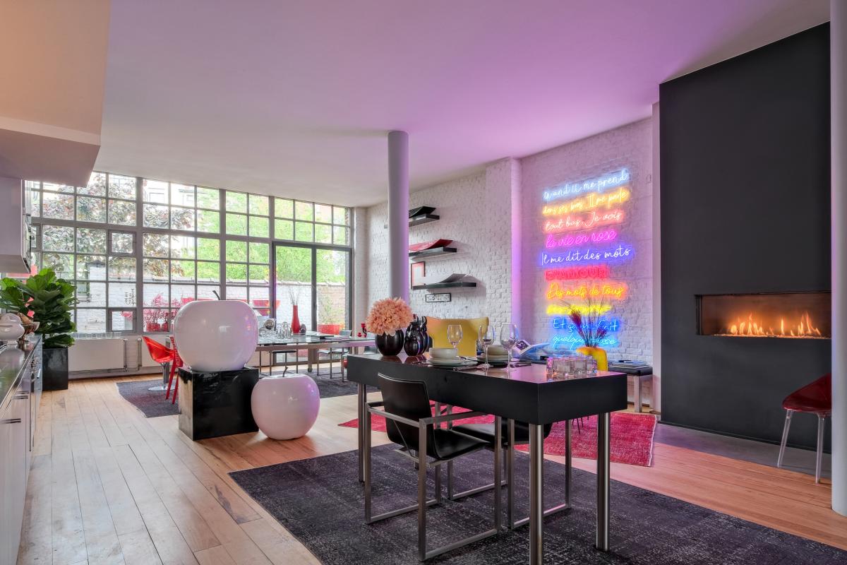 Magnifique loft meublé, 2 grandes terrasses et parking