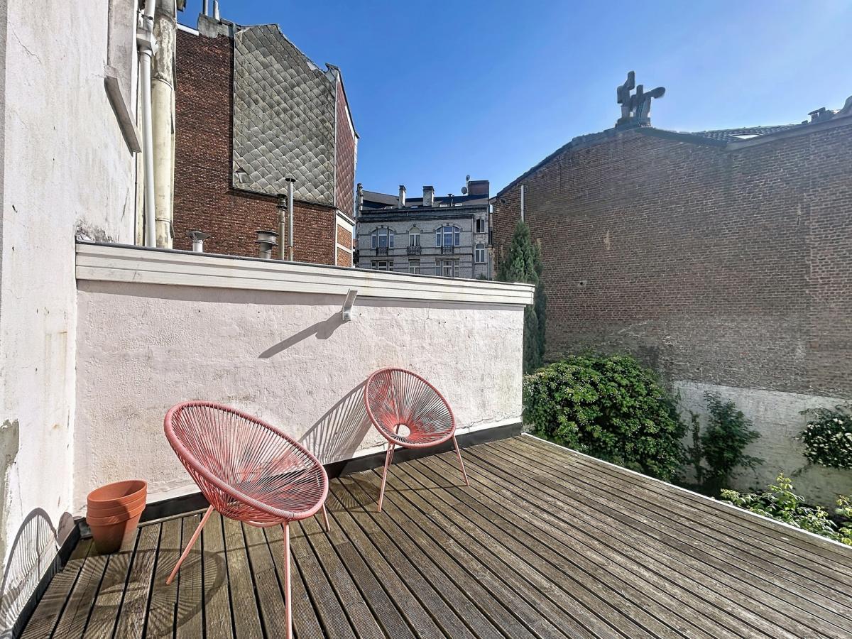 Proche Quartier EU, maison meublée 4 ch avec jardin