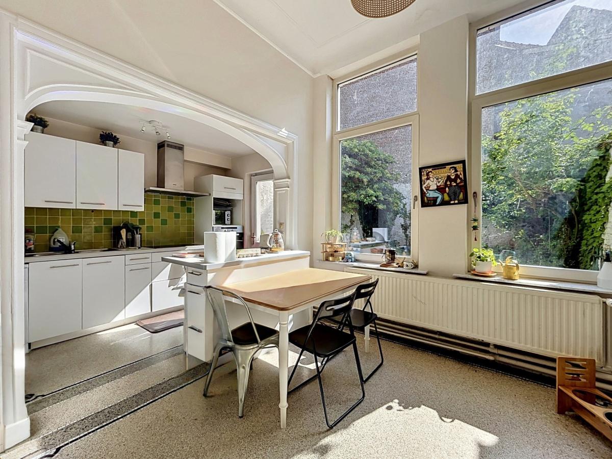 Proche Quartier EU, maison meublée 4 ch avec jardin