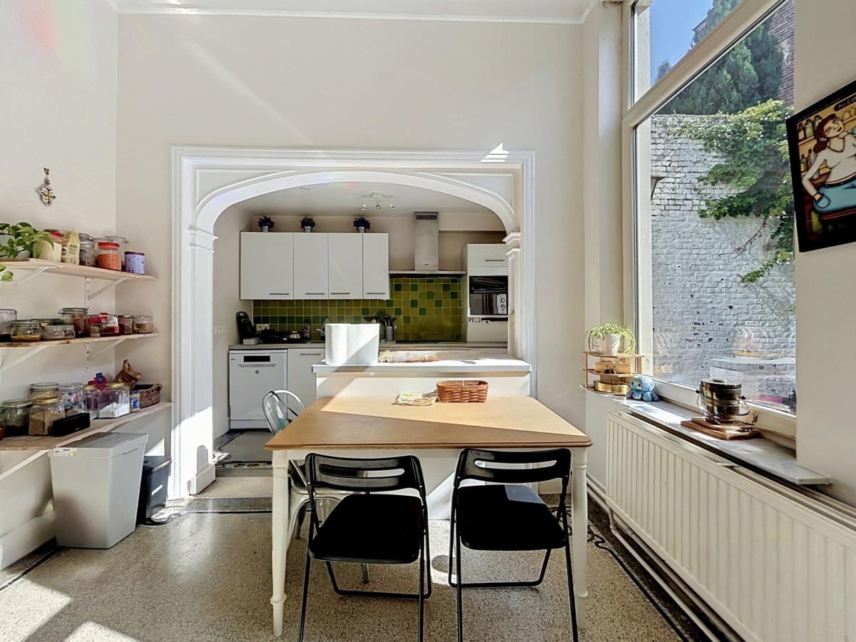 Proche Quartier EU, maison meublée 4 ch avec jardin