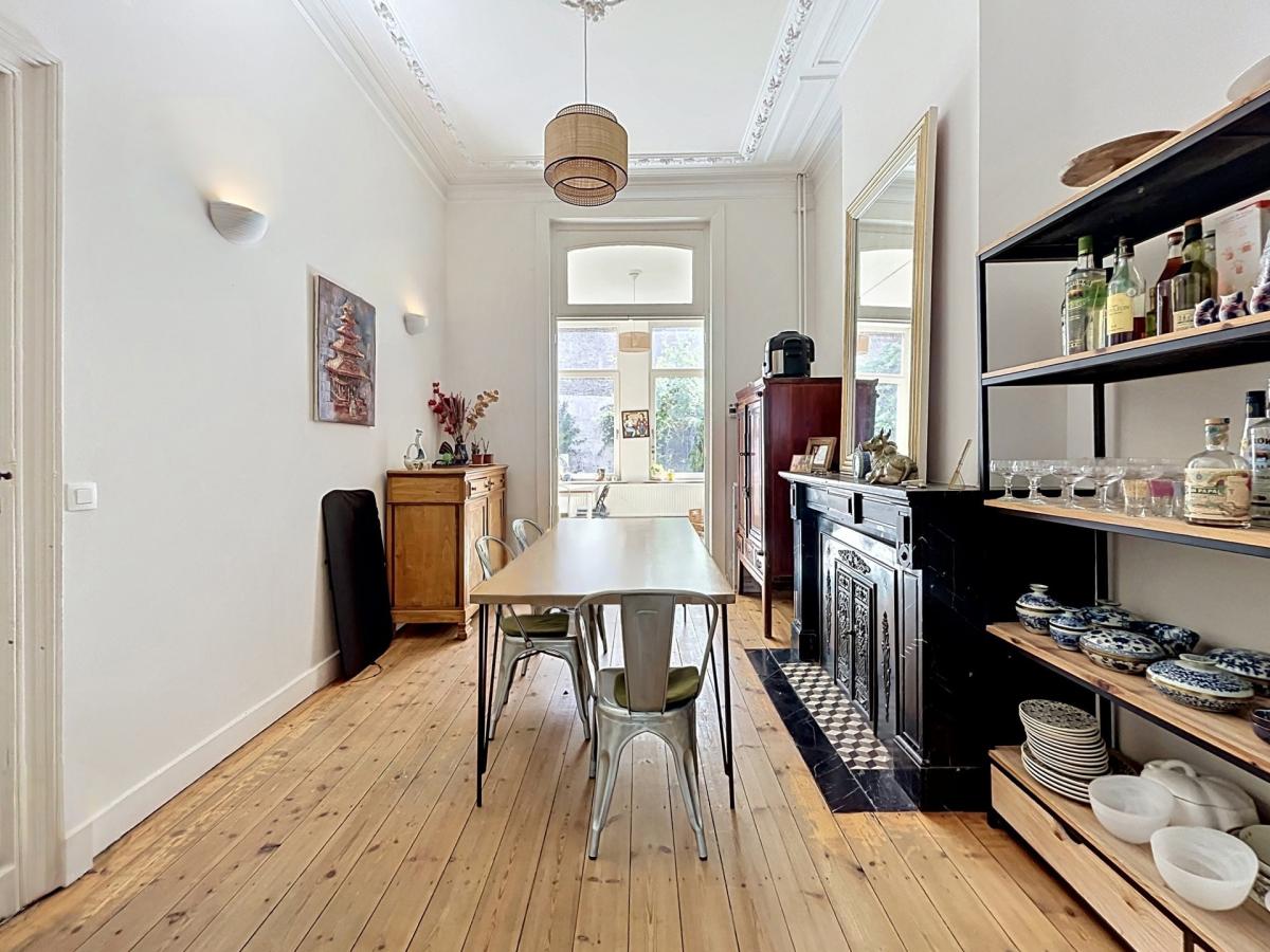 Proche Quartier EU, maison meublée 4 ch avec jardin