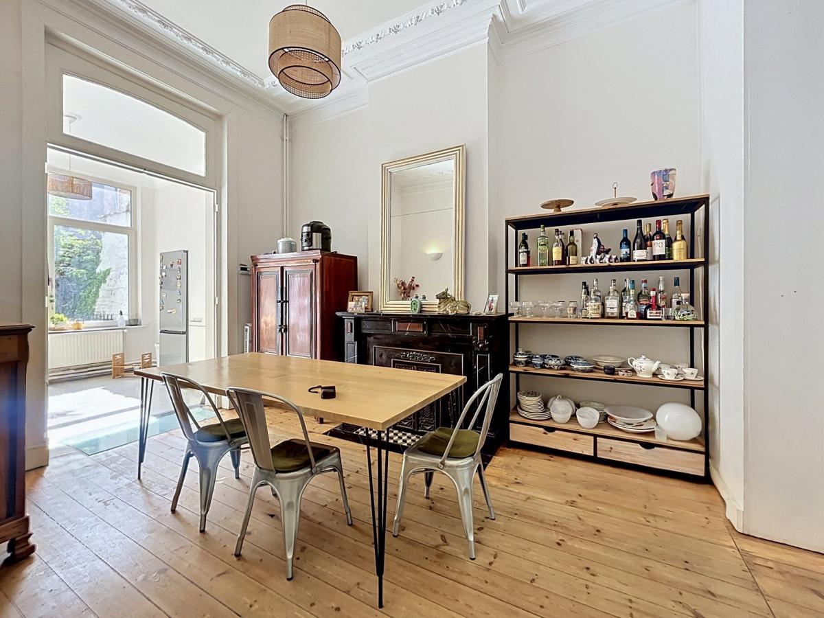 Proche Quartier EU, maison meublée 4 ch avec jardin