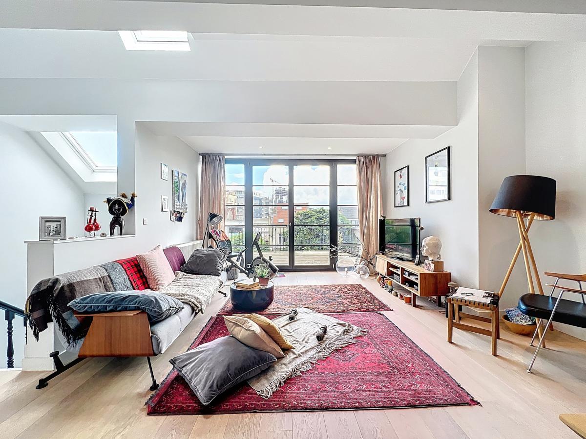 Châtelain/Flagey : Duplex Penthouse 2 ch + terrasse