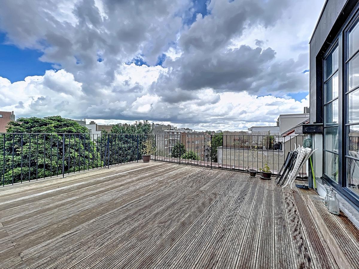 Châtelain/Flagey : Duplex Penthouse 2 ch + terrasse