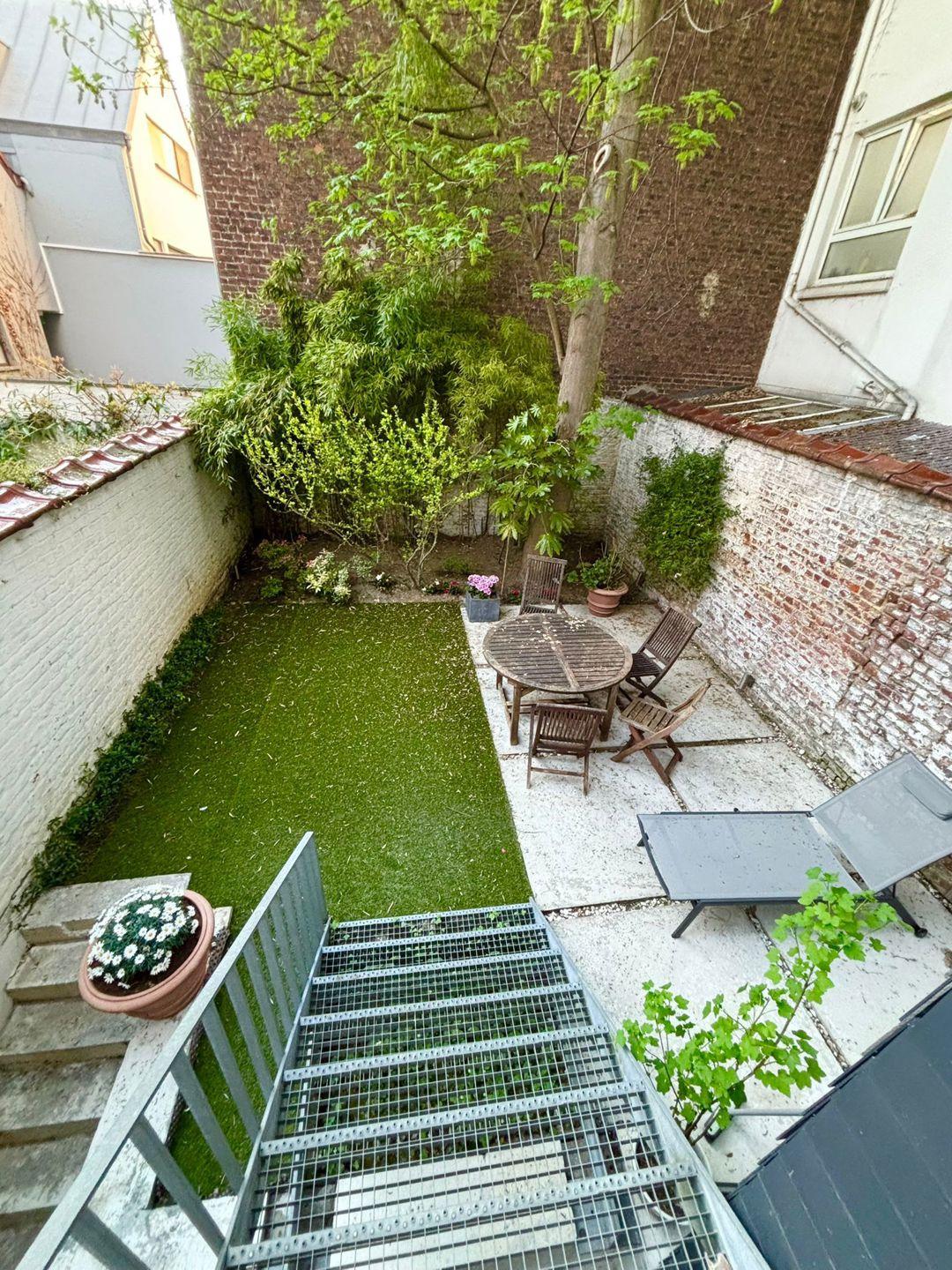 Etangs d'Ixelles : Bel appartement duplex 2 ch et jardin