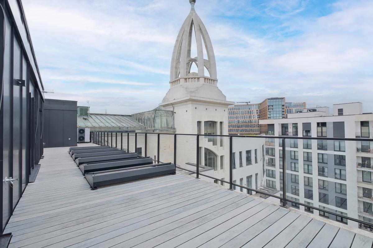 Penthouse d’exception avec terrasses et vue sur Bruxelles
